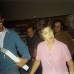 Lucille Chaney Gladden at the original restaurant, which was located where Wesleyan Church is now on Piedmont Avenue.