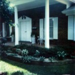 Front porch. 702 Marion Street, Kings Mountain, North Carolina. Circa 1975.