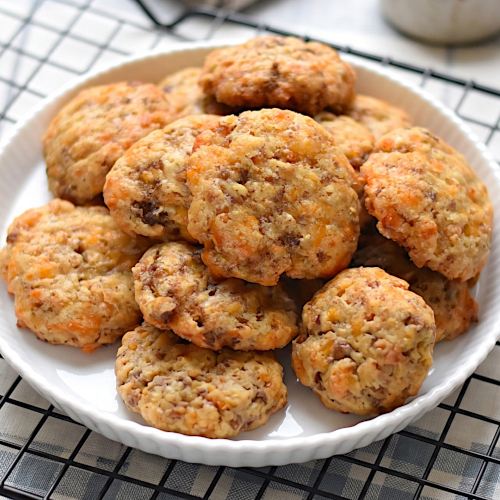 Cheese Sausage Biscuits