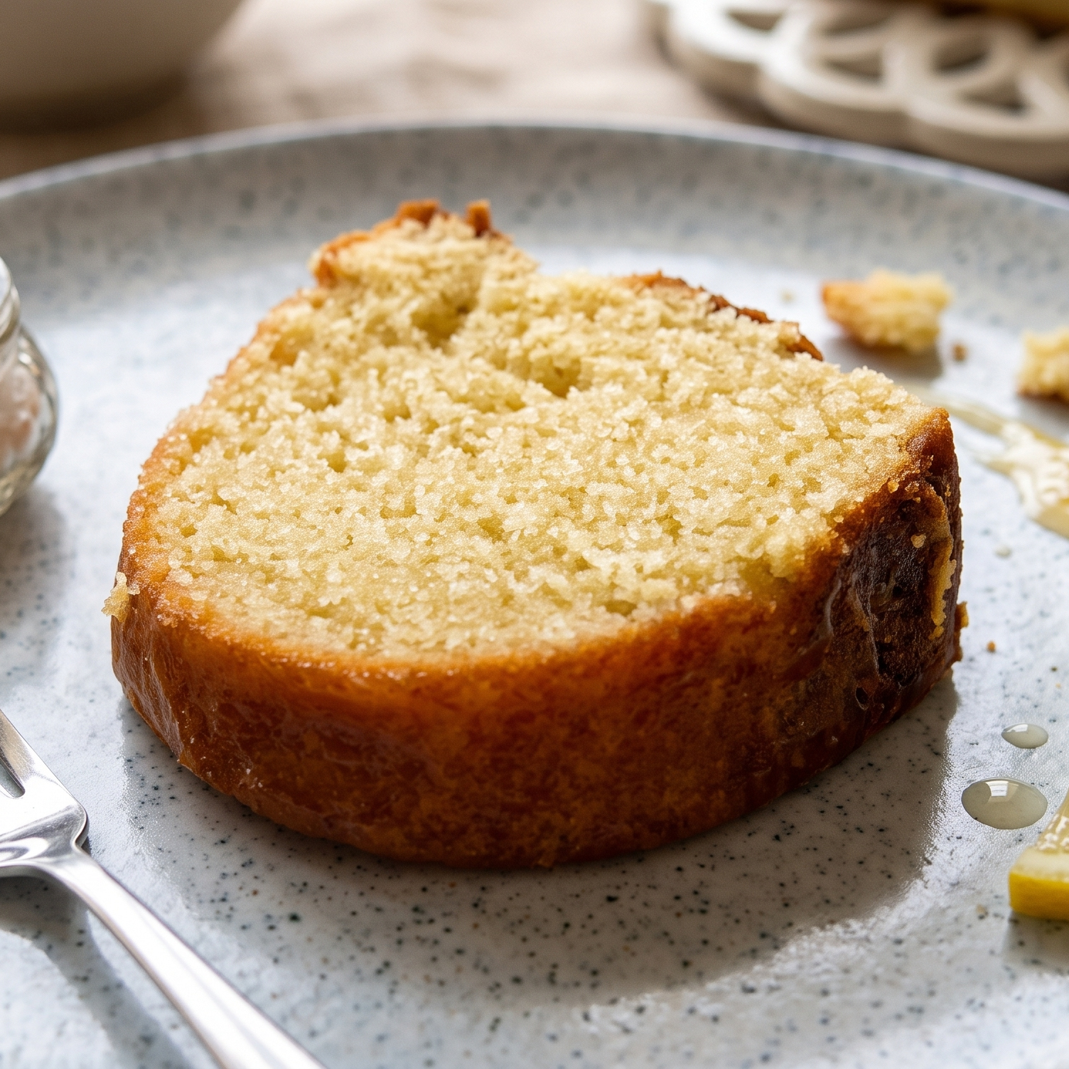 Old Fashioned Lemon Pound Cake