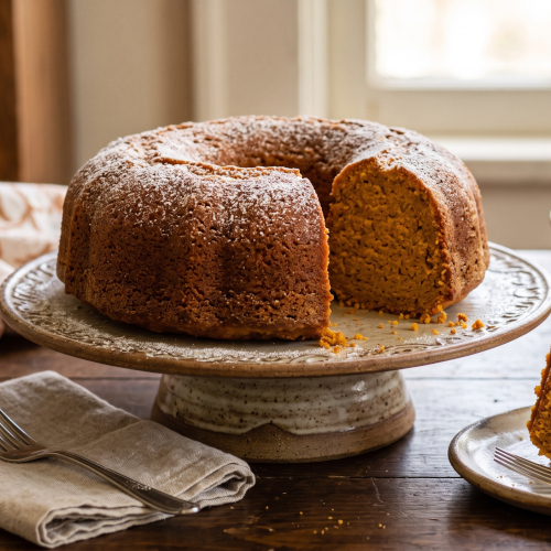 Orange Crush Pound Cake