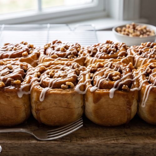 Maple-Walnut Sticky Buns