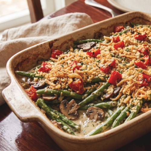 Homestyle Green Bean Casserole