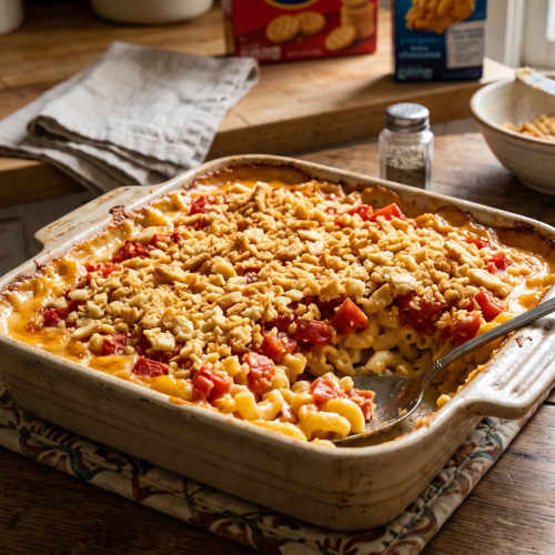 Old Fashioned Baked Mac & Cheese