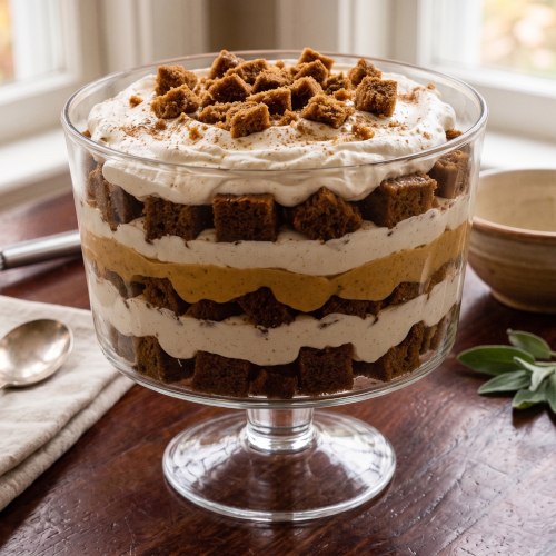 Gingerbread Pumpkin Trifle