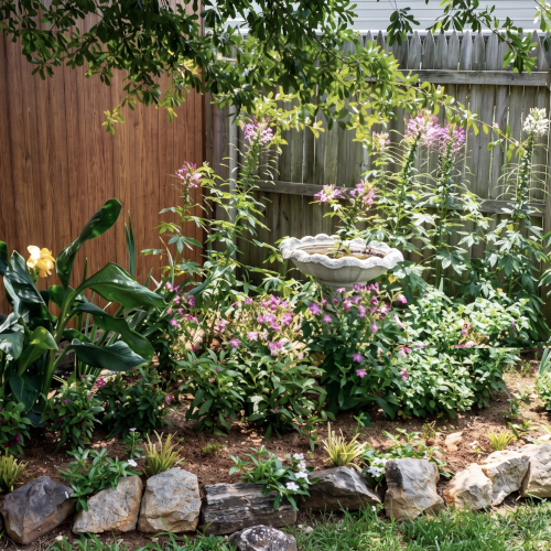 Bird Bath Garden