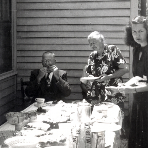 Chaney Reunion — with Rev. & Mrs. B.F. Austin, Kate Chaney