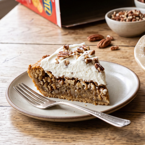 Ritz Cracker Pecan Pie