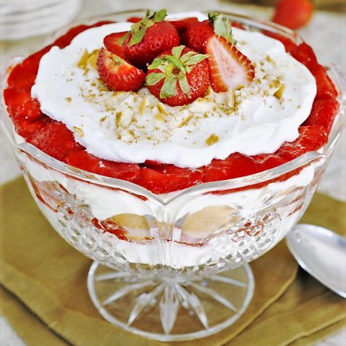 Strawberry Pudding - Mama Peggy